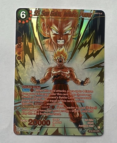 Dragon ball super - super, bt30-003