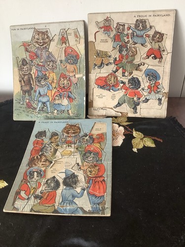 Louis wain puzzles - wain, drei