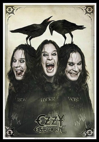 Ozzy osbourne aufkleber - osbourne,