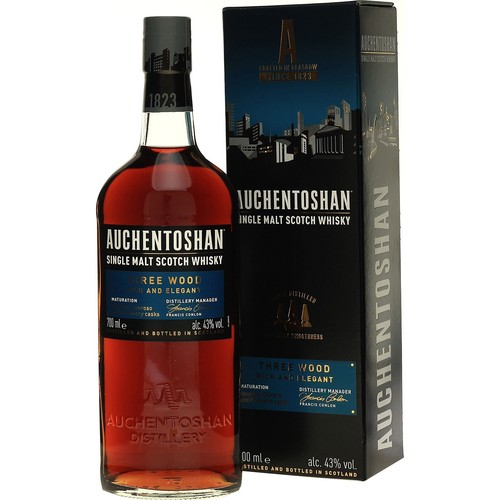 Auchentoshan three wood 7l - wood, 0,7l