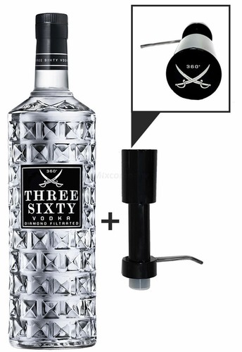 Three sixty vodka 5 - sixty, 3l