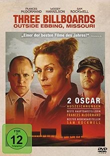 Three billboards outside - three,