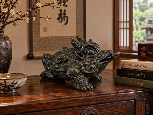 Bronze orientalischer jin chan - bronze,