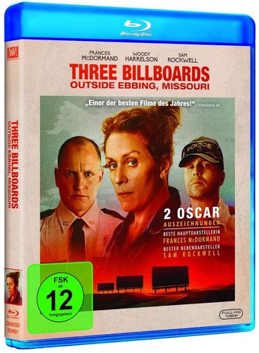 Three billboards outside - three,