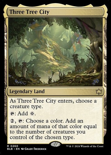 Mtg three tree city - tree,