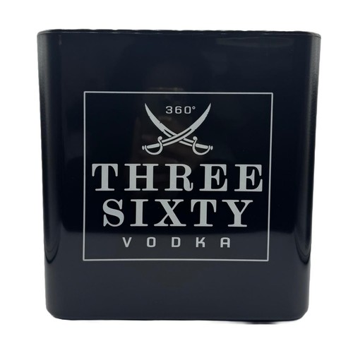 Three sixty vodka - three,
