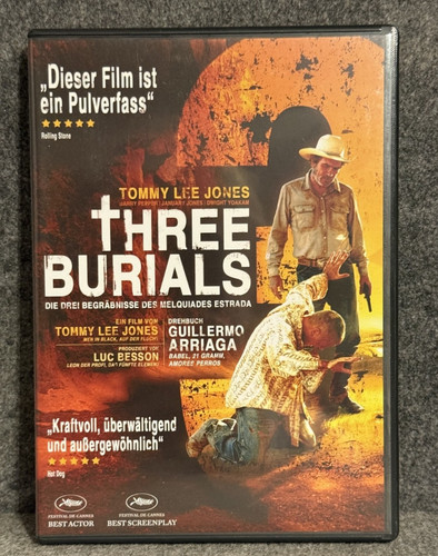 Dvd three burials - dvd,
