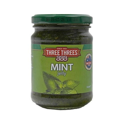 Three threes mint jelly sauce - threes,