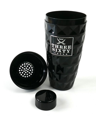 Three sixty vodka - sixty, shaker