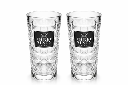 Three sixty vodka - three,