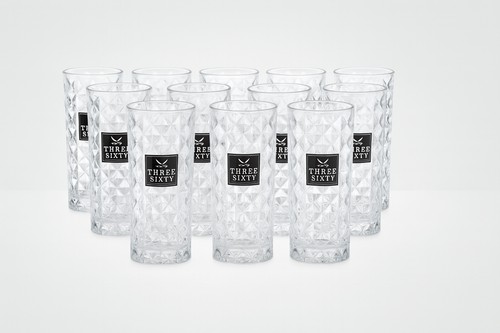 Three sixty vodka - three,